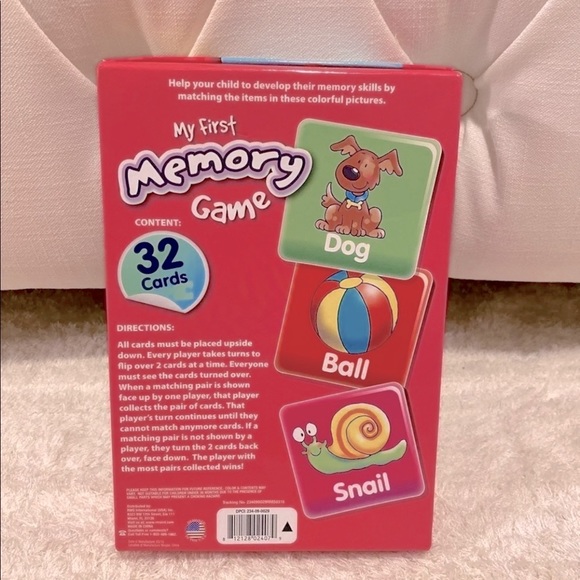 MY FIRST Memory Game & Telling The Time Puzzle - Picture 2 of 3